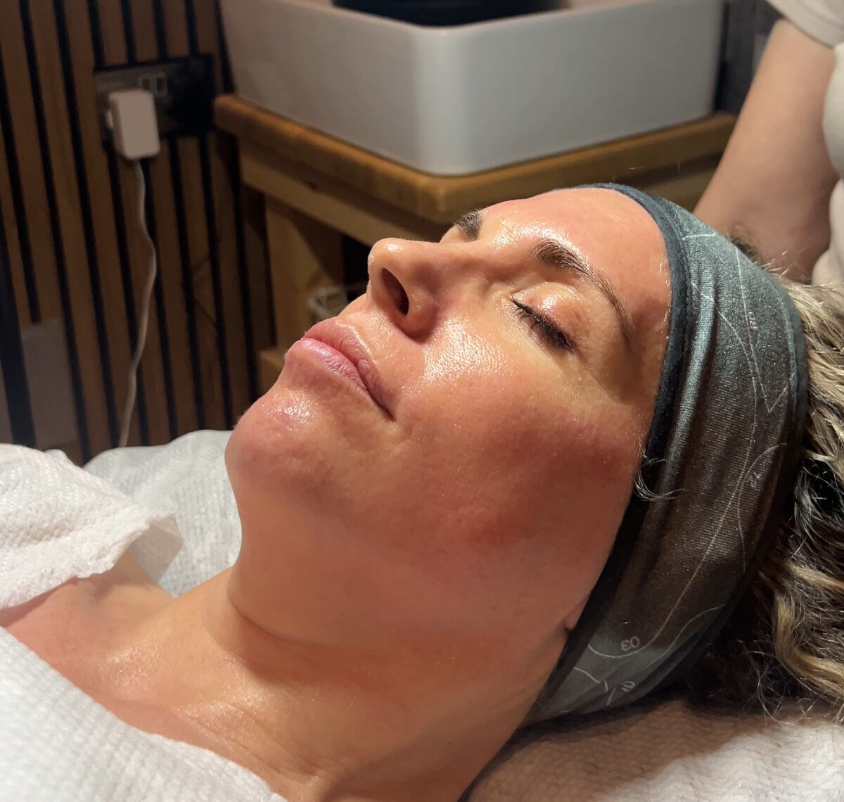 Nail treatment close up at Beauty at Headfirst